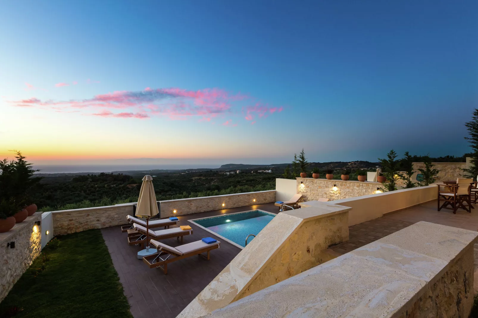 Villa Fani-Aussicht Sommer