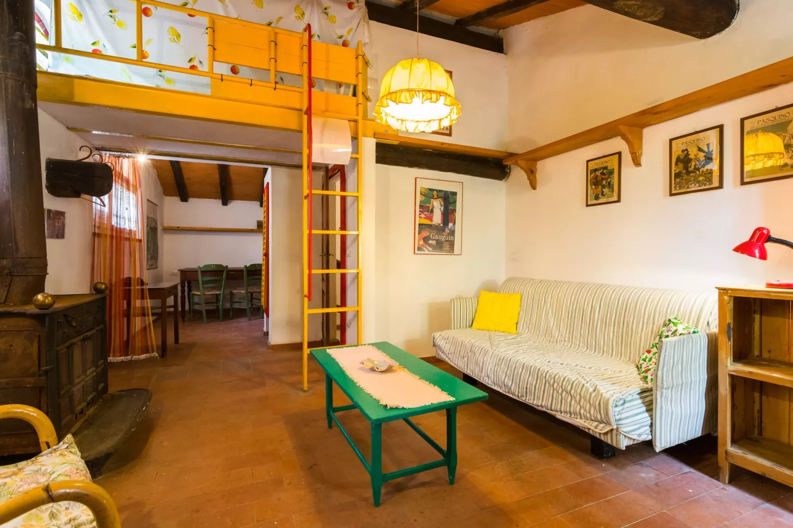 Due Camini-Living room
