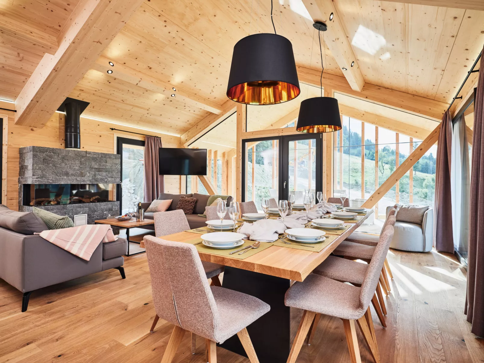 Premium mit 5 Schlafzimmern, Sauna &Pool-Inside