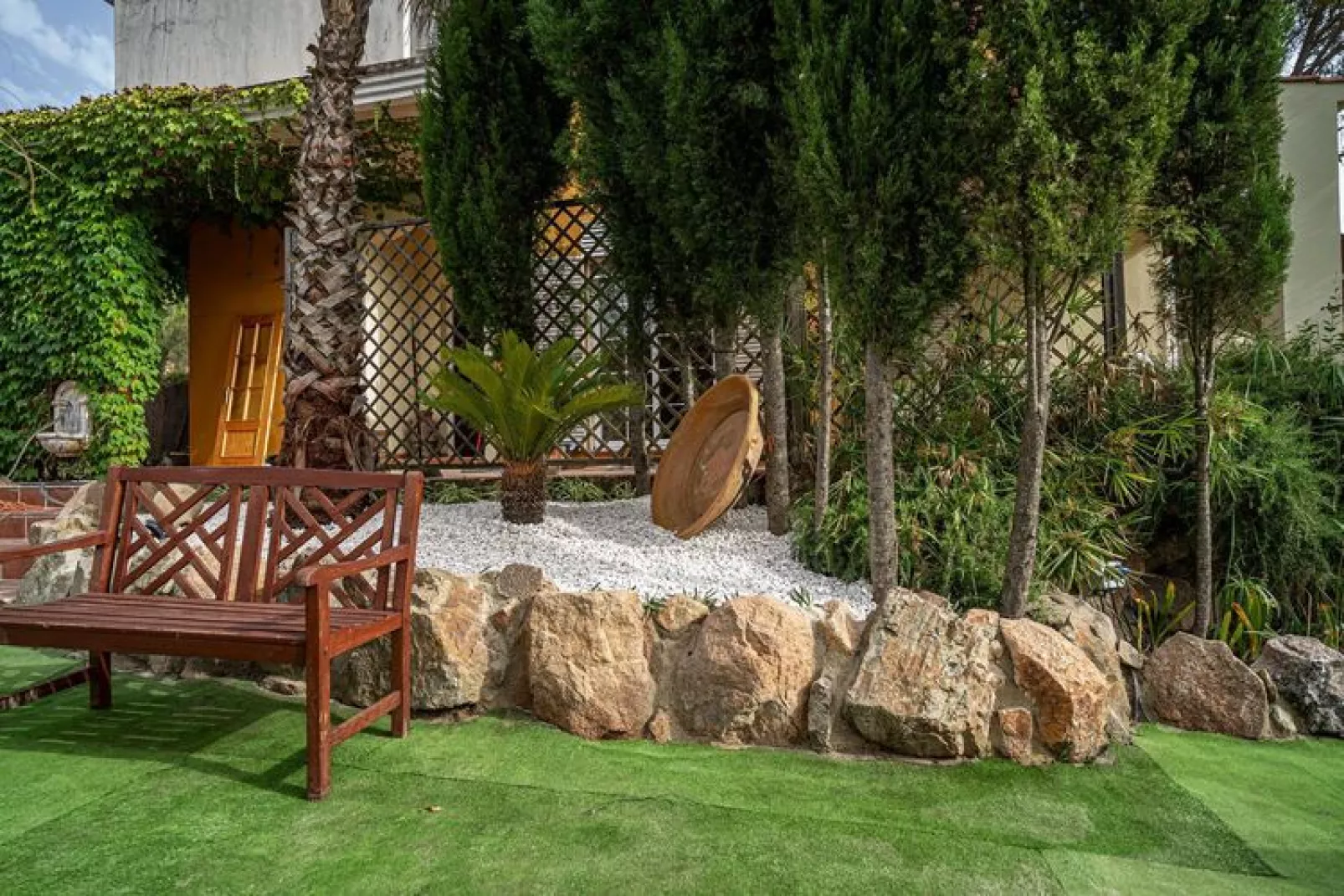 FH in las Jaras - CT 119 CO 4PAX-Gardens summer