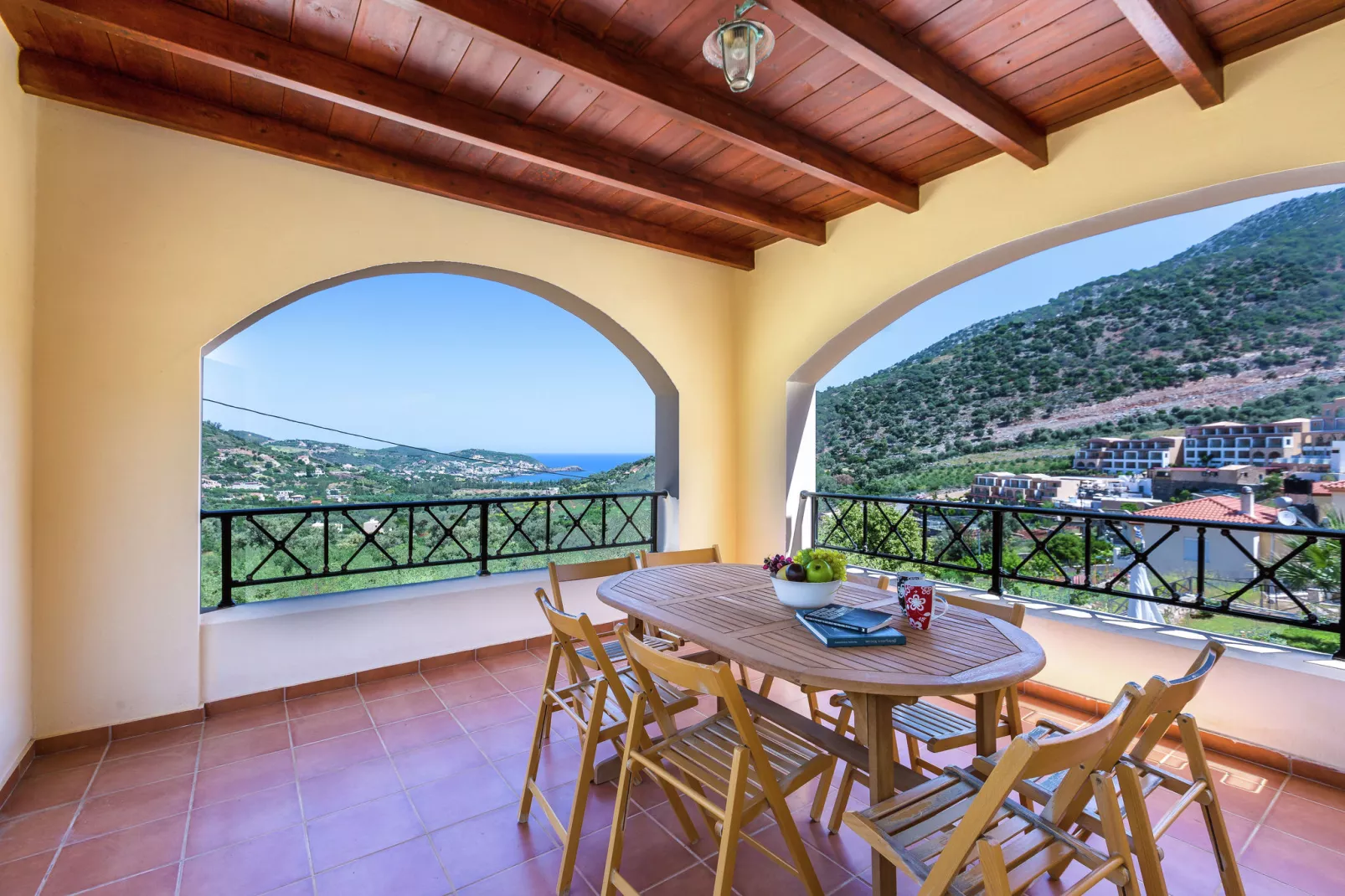 Villa Kostis-View summer