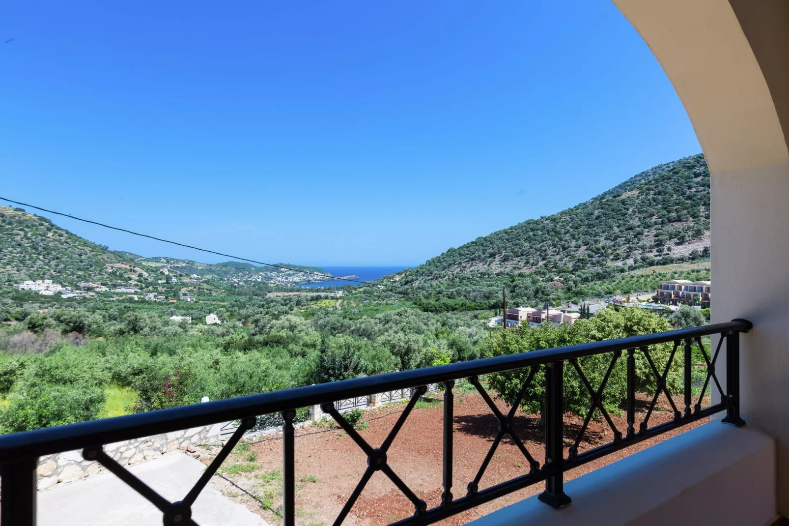 Villa Kostis-View summer