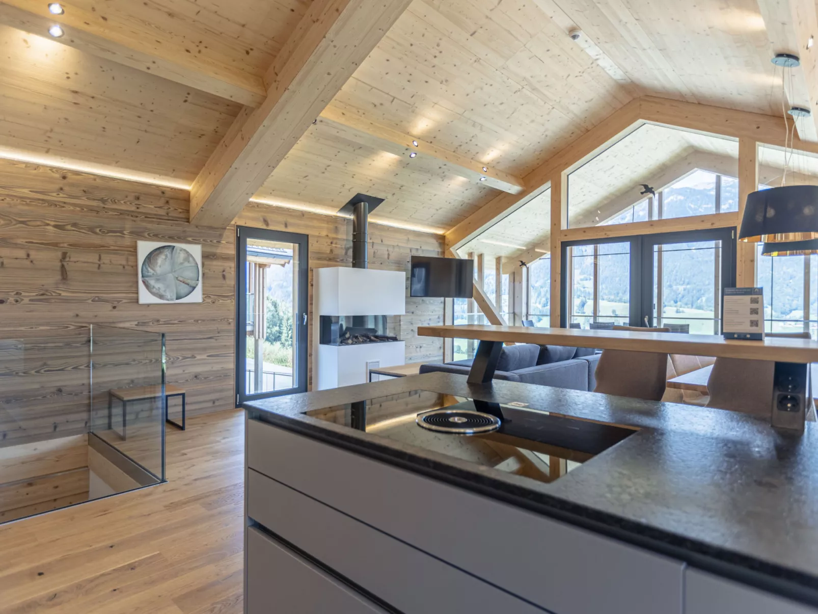 Premium mit 4 Schlafzimmern,Sauna&Pool-Inside