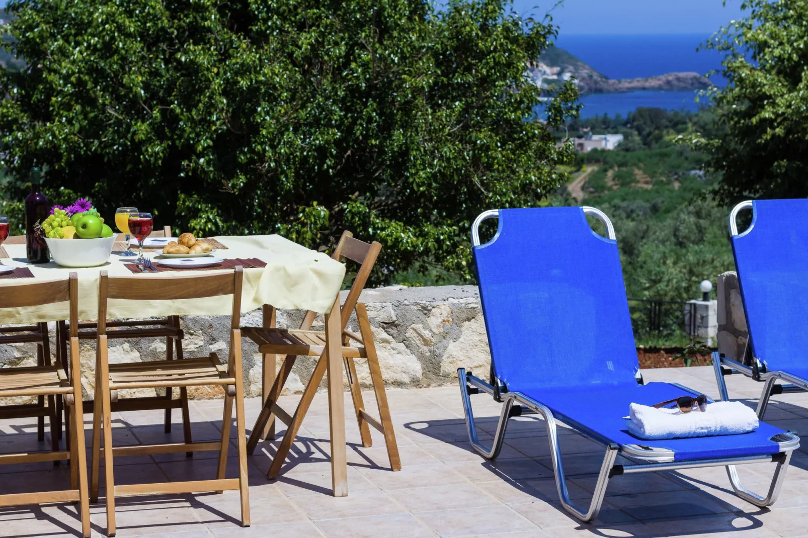Villa Kostis-Terrace balcony