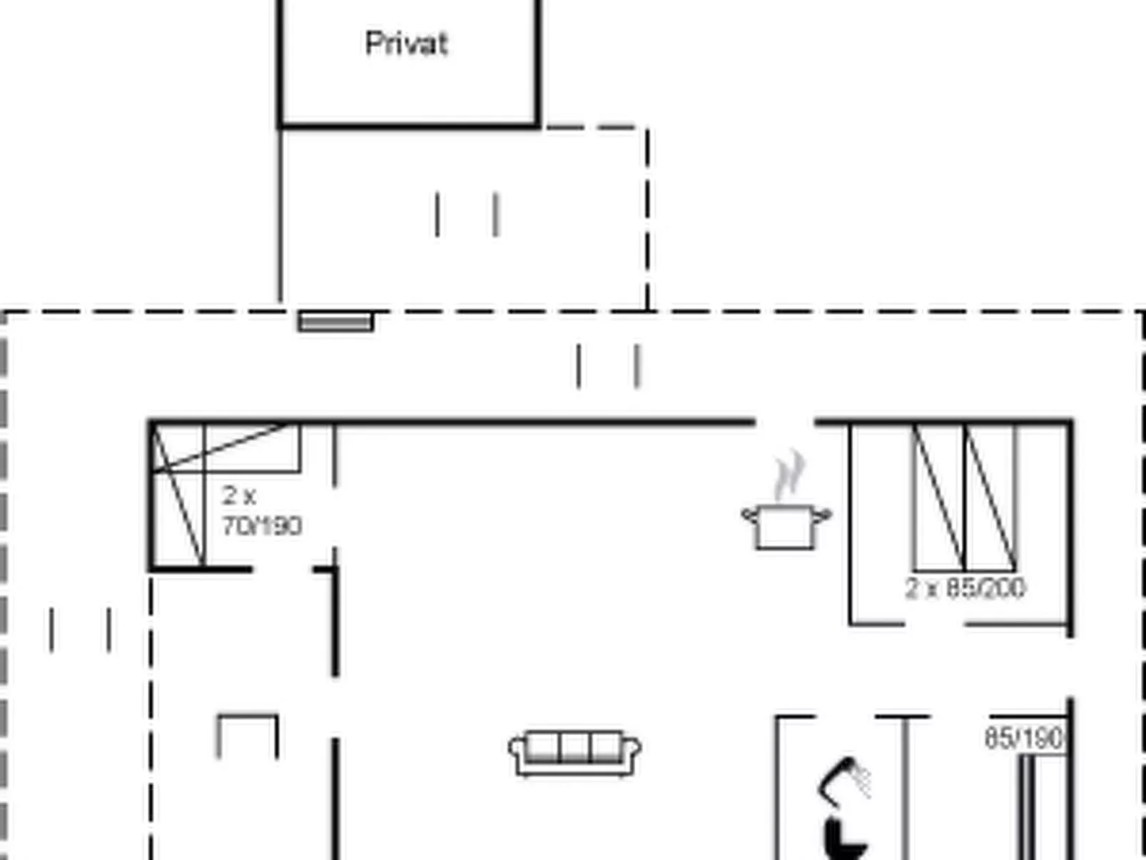 "Mauritz" - 300m from the sea-Inside