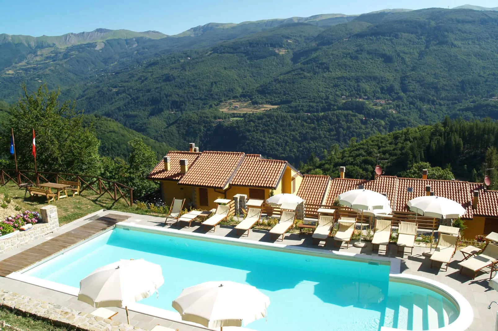 Chalet Appennino-Pool
