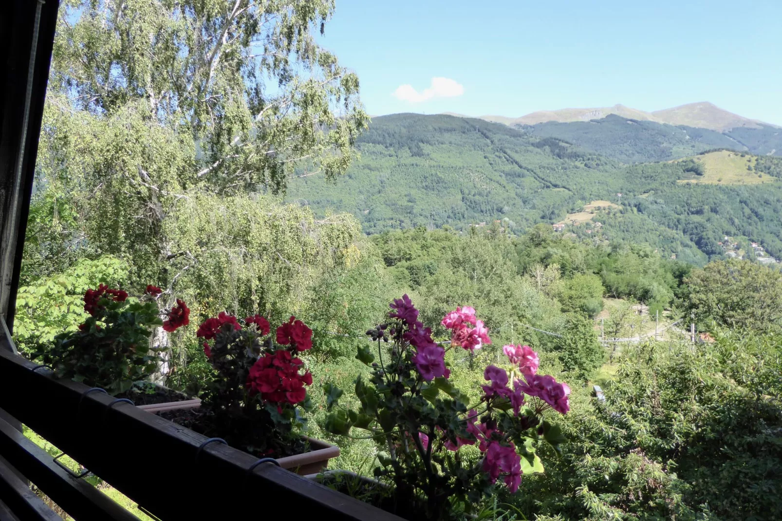 Chalet Appennino-View summer
