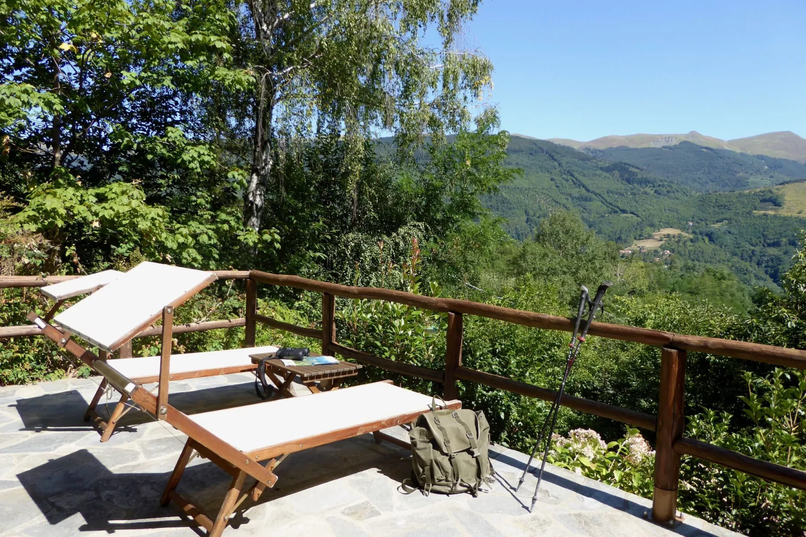 Chalet Appennino-View summer