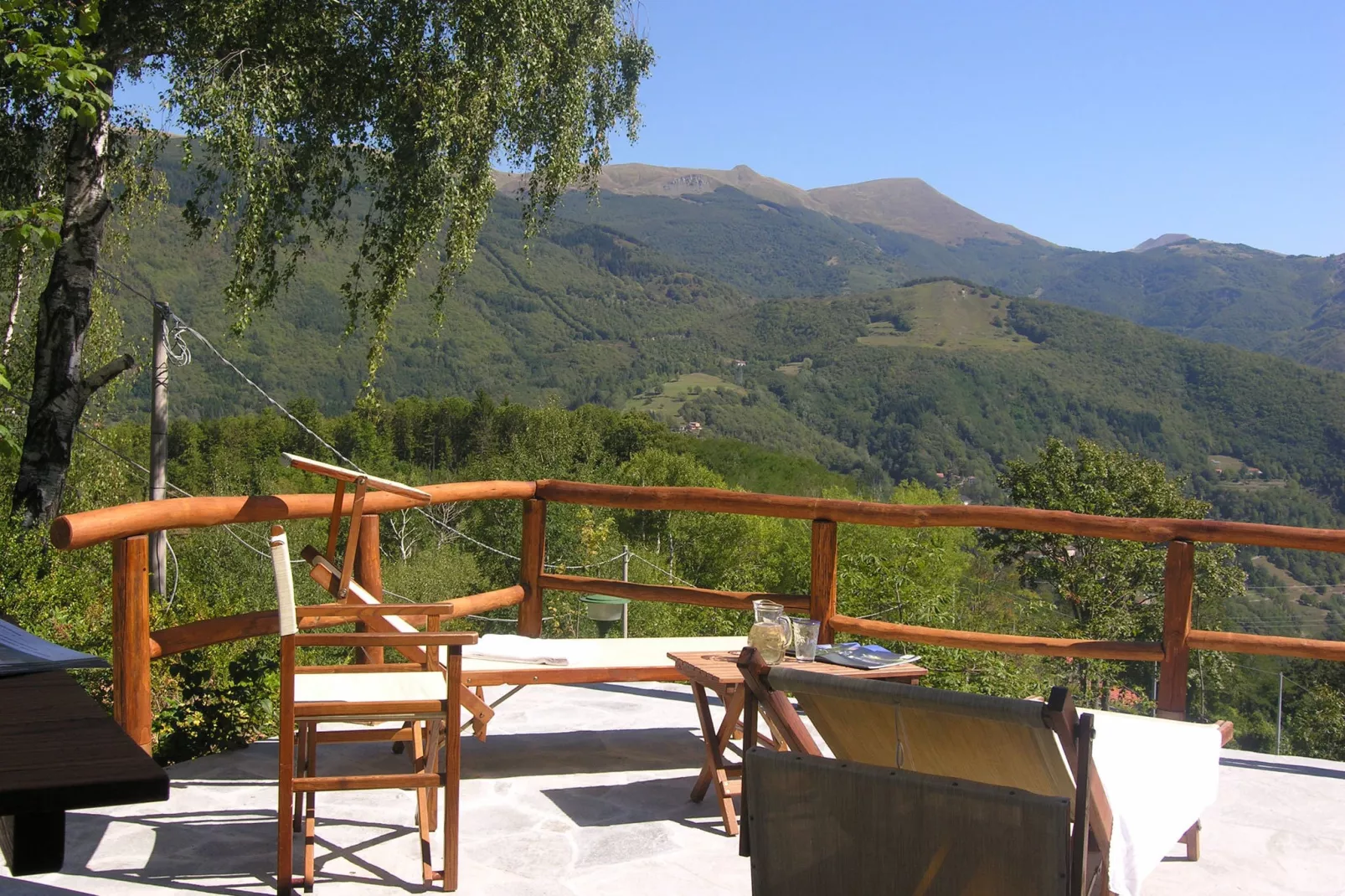 Chalet Appennino-View summer