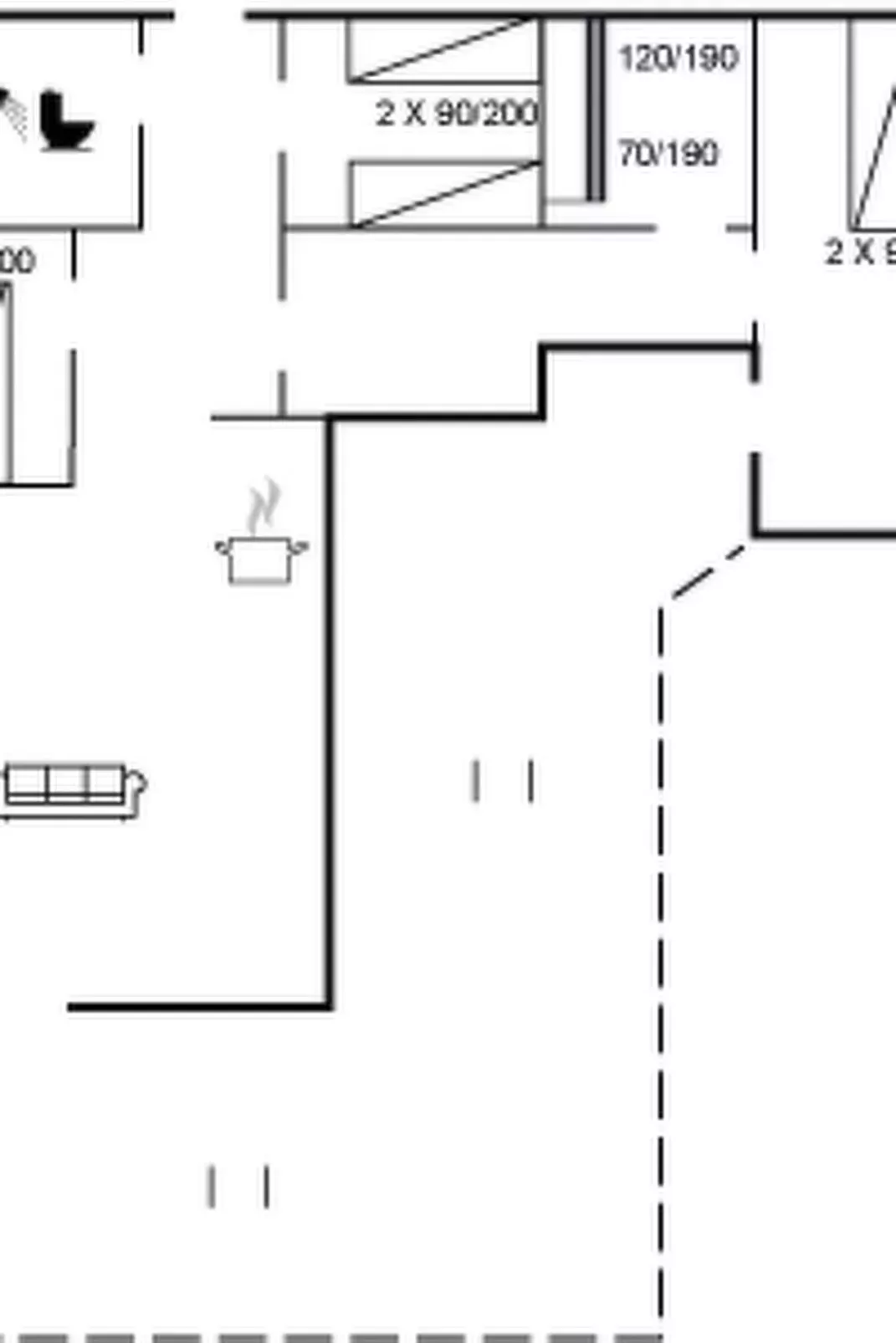 "Annalisa" - 1.2km from the sea-Inside