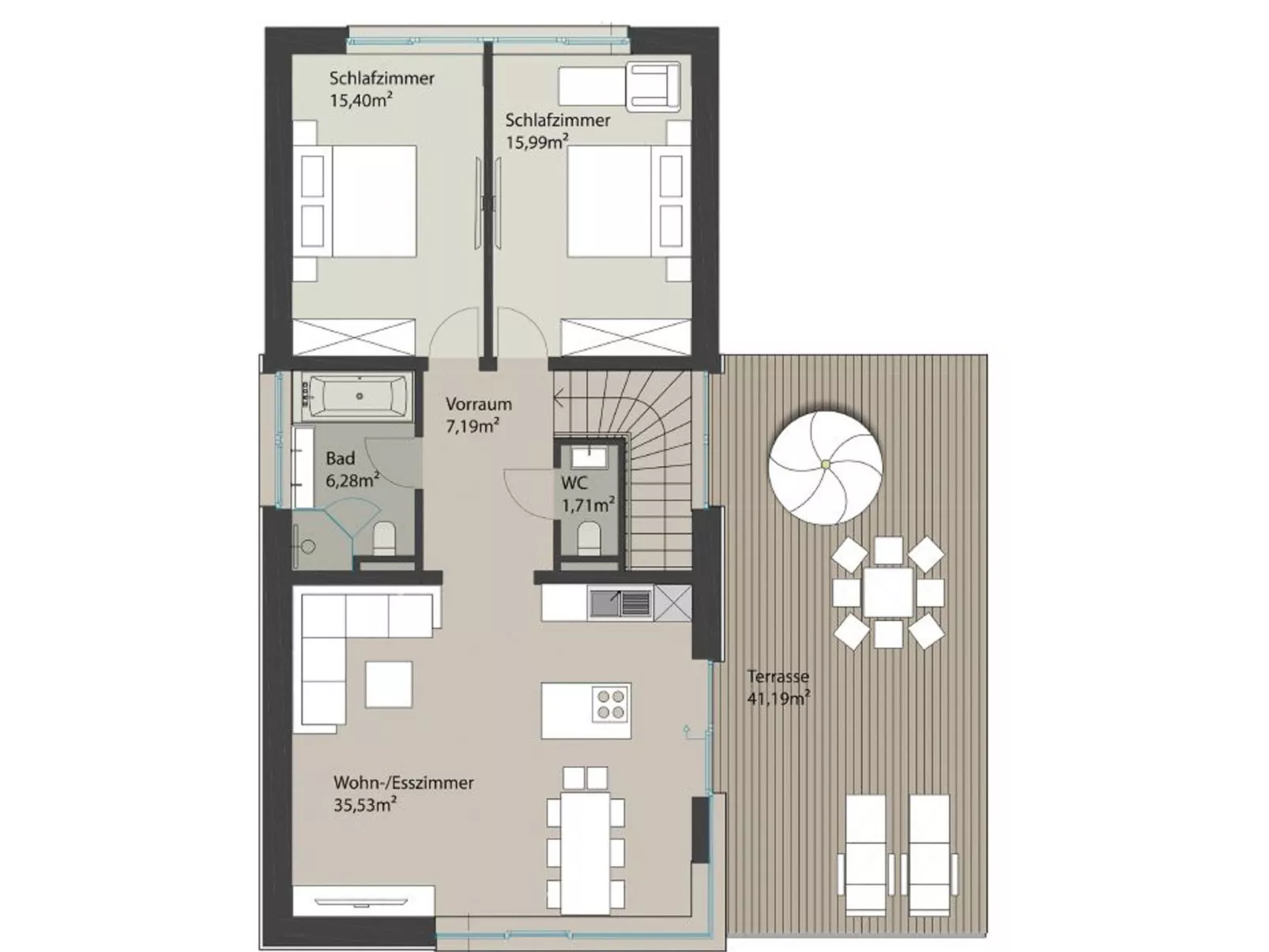 Für 11 Personen mit Sauna oder IR-Sauna-Inside