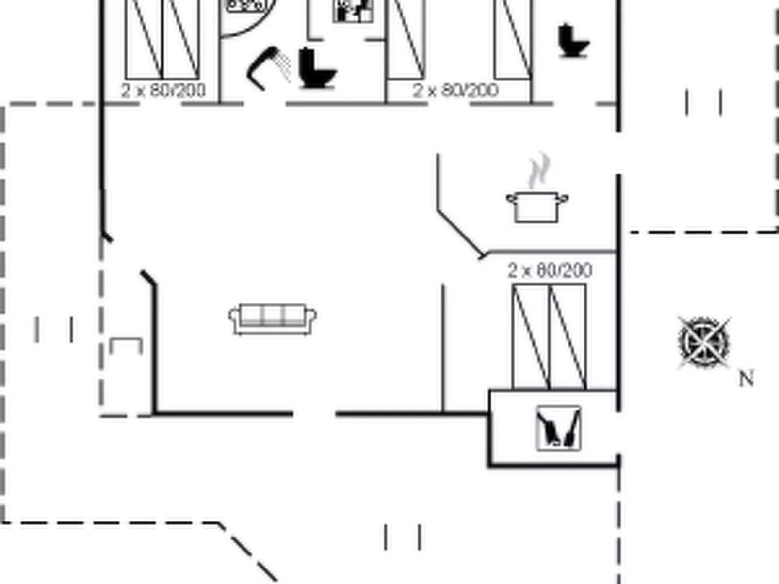 "Sisko" - 600m from the sea-Inside