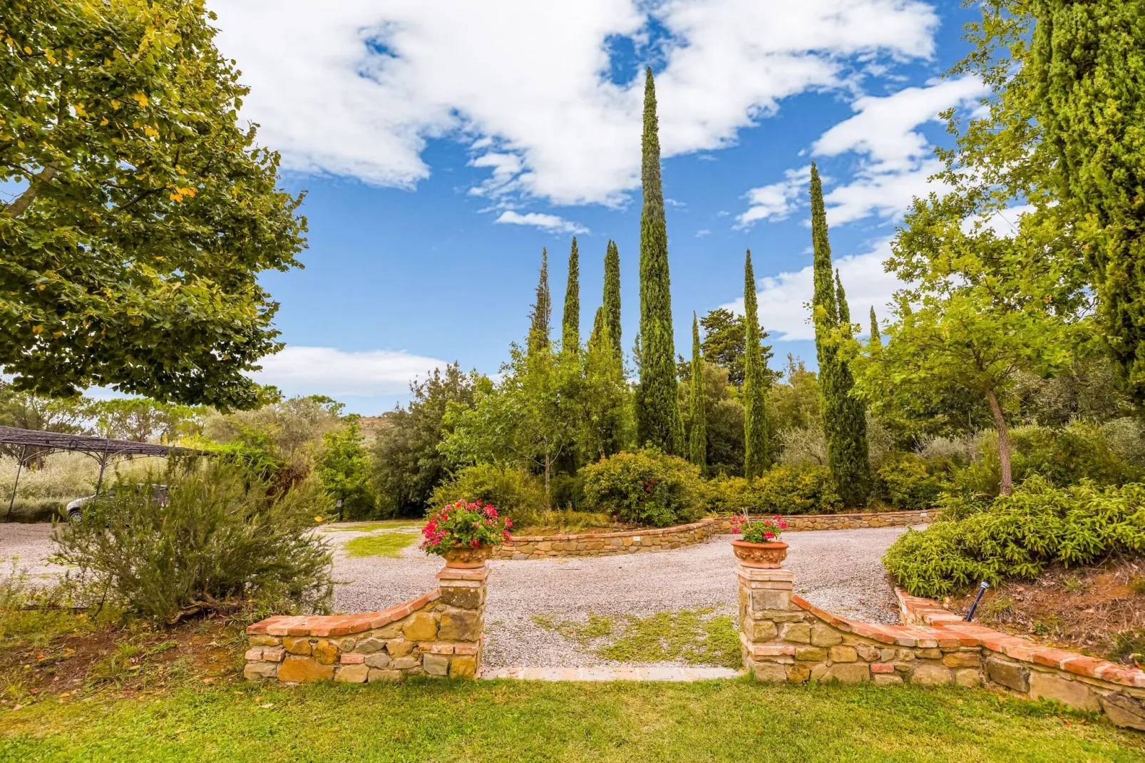 Villa San Pietro-Gardens summer