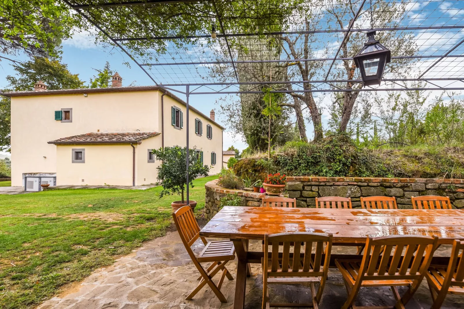 Villa San Pietro-Gardens summer