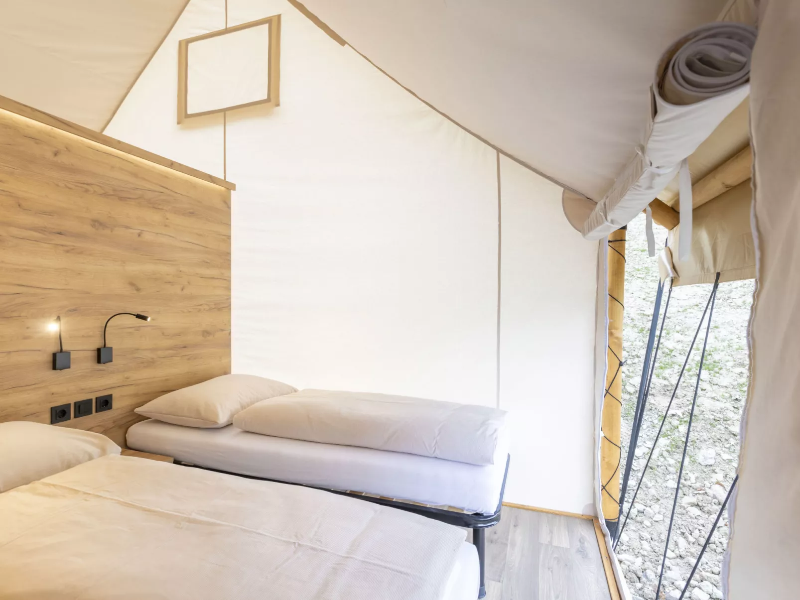 Luxuszelt Safari für 6 Personen-Inside