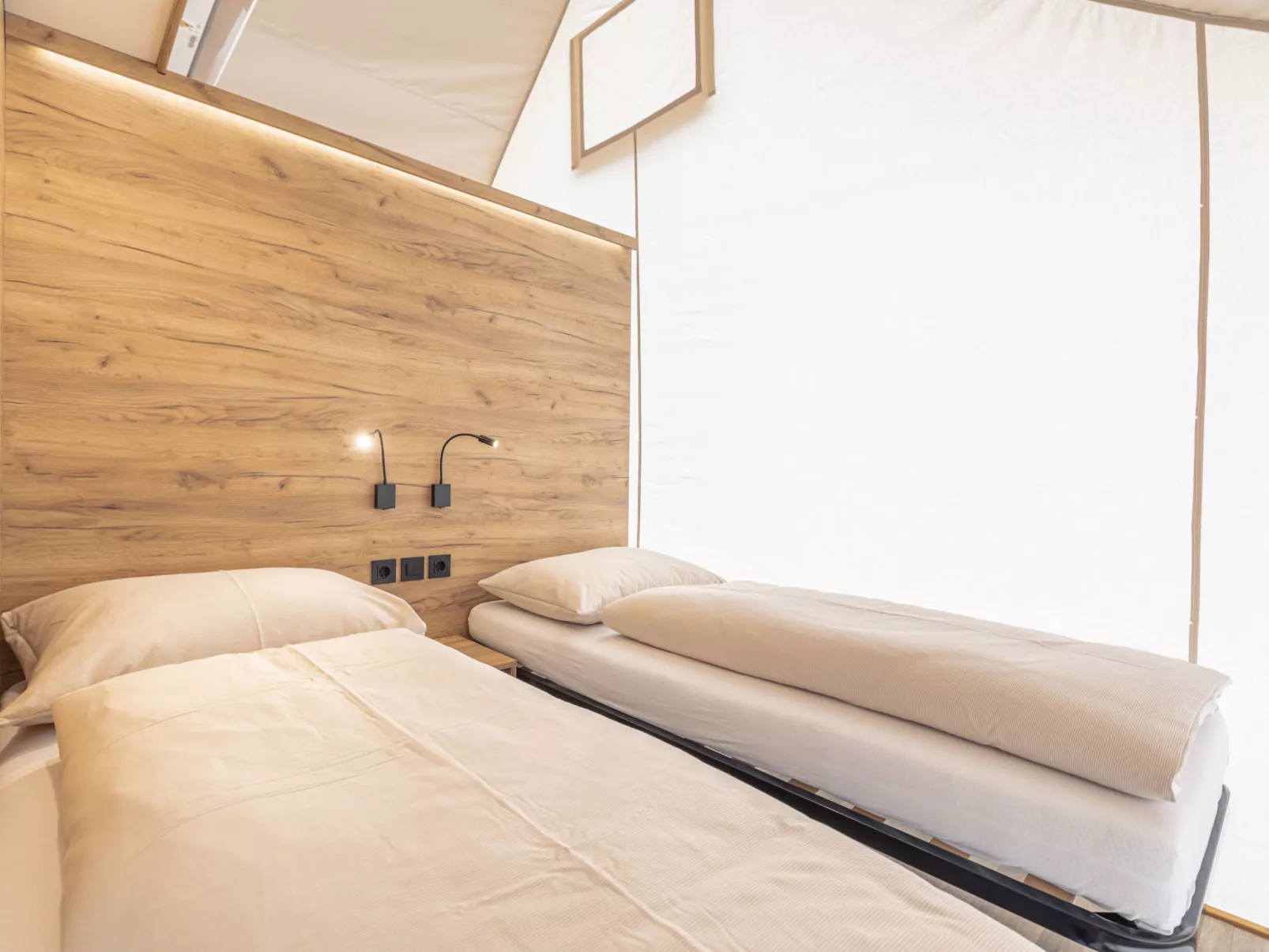 Luxuszelt Safari für 6 Personen-Inside
