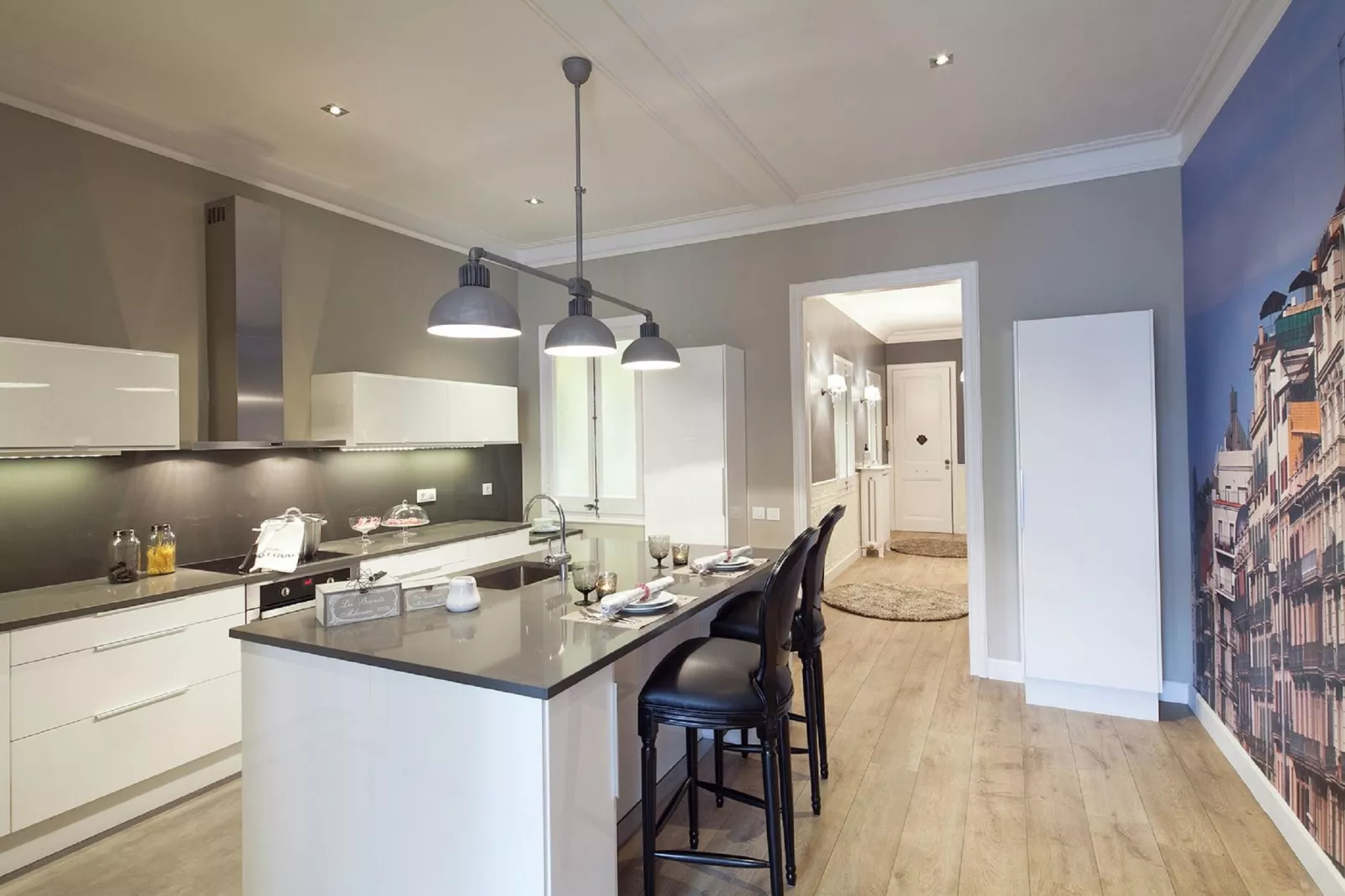 Catalunya Palace Apartment-Cuisine