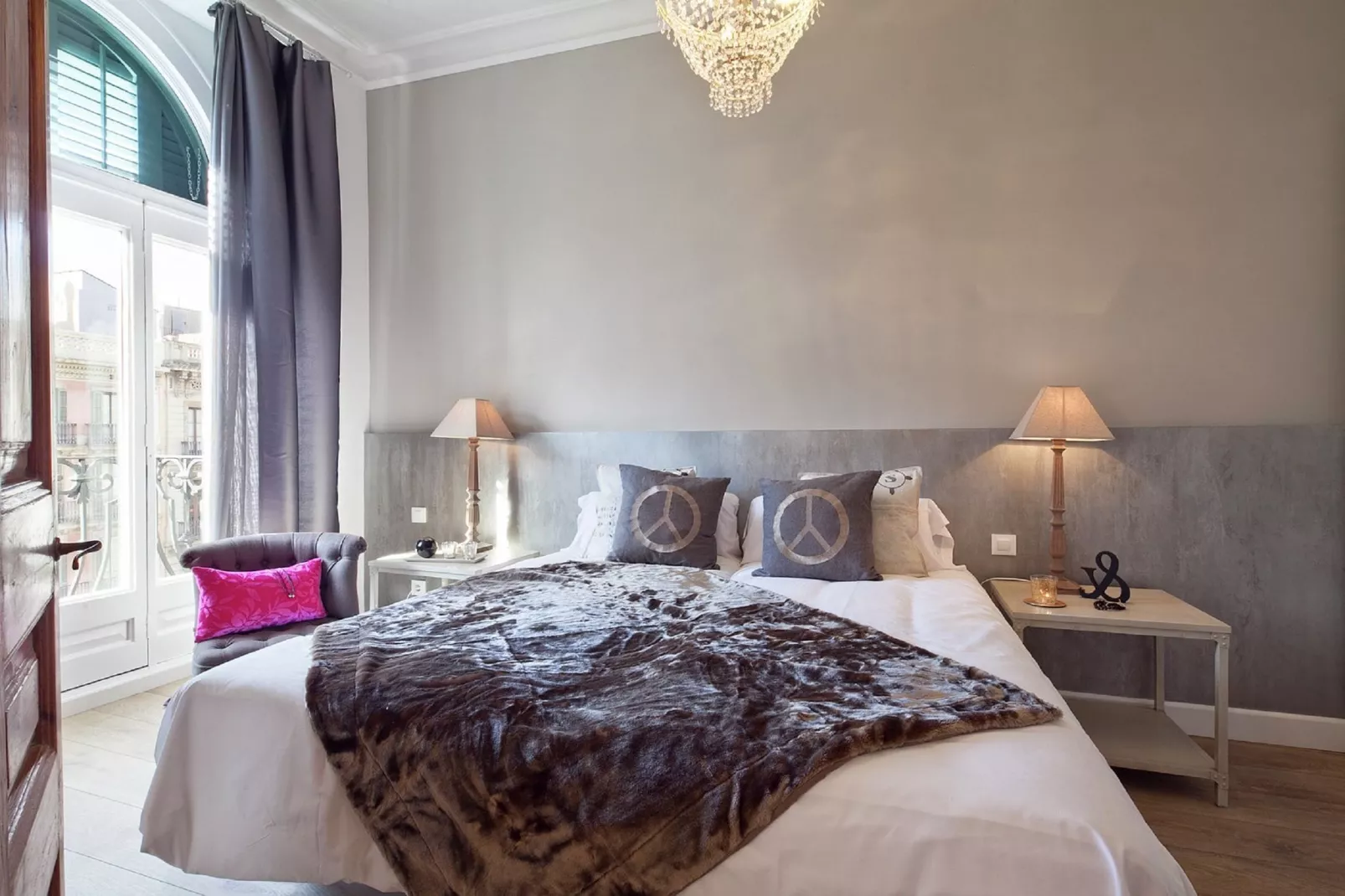 Catalunya Palace Apartment-Chambre