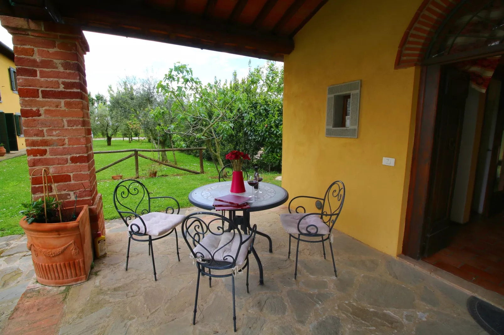 Chalet-Terrace balcony