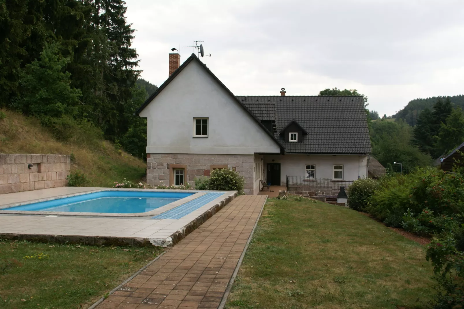 Hoeve Stupna-Gardens in summer