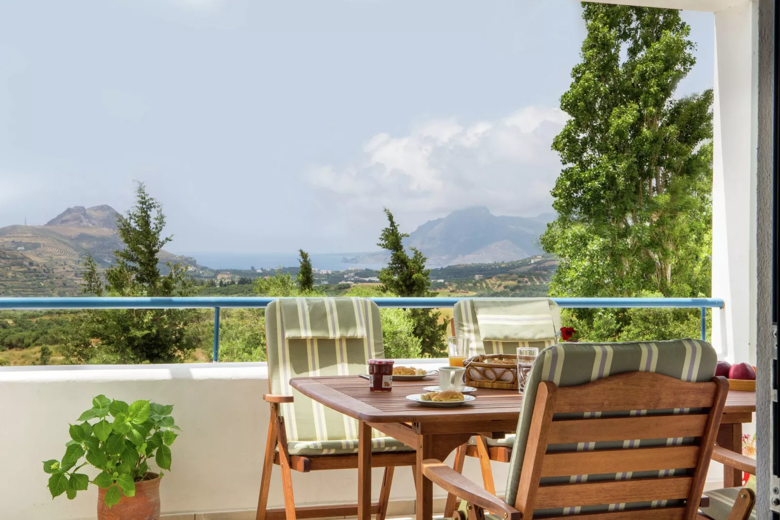Villa Anemos-Vue d'été