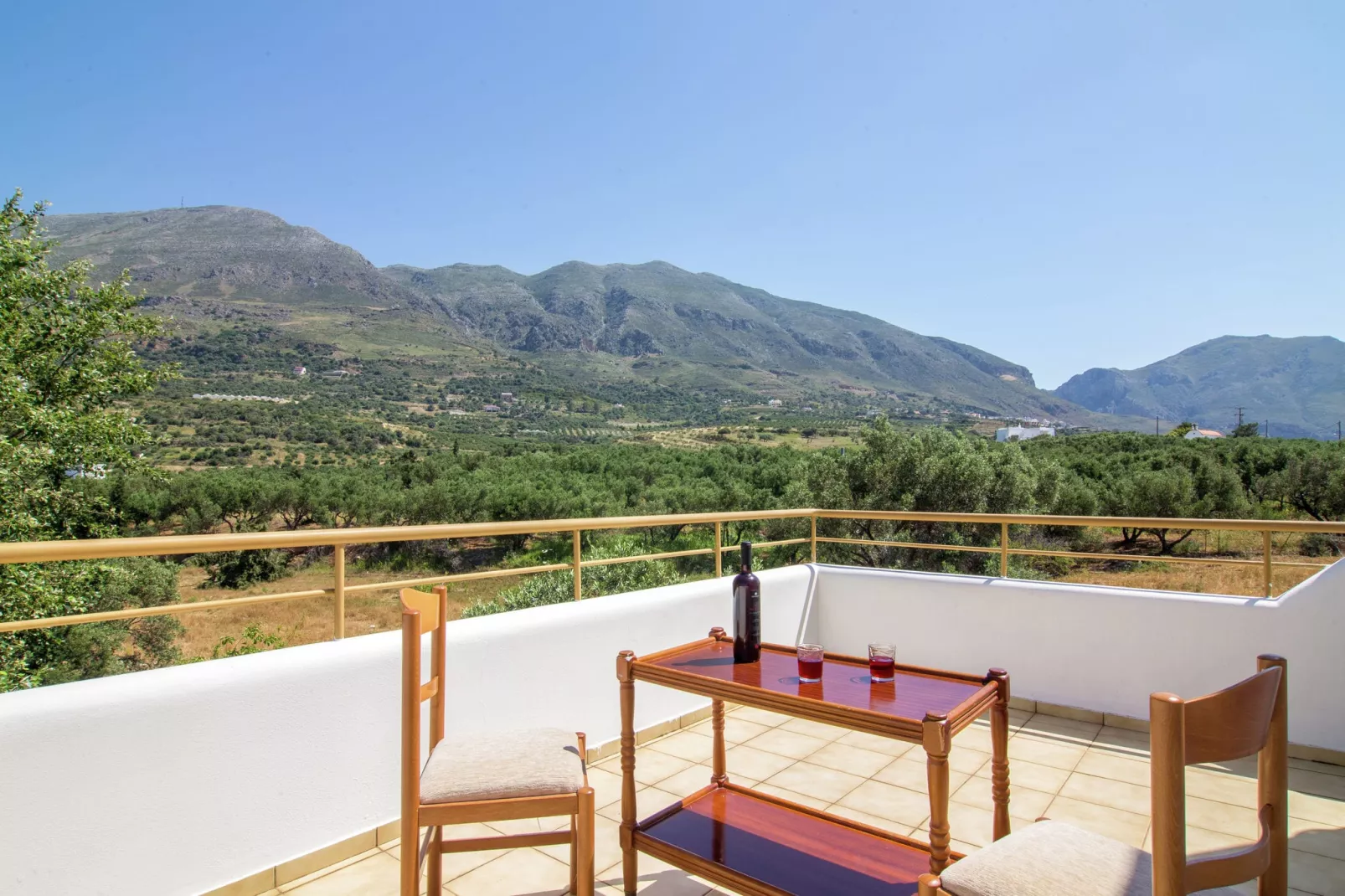 Villa Thymari-View summer