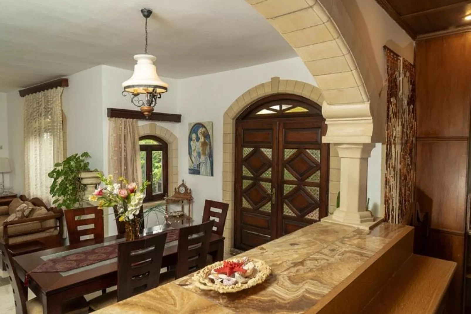 Holiday home, Stalos-Villa Giorgos-Living room