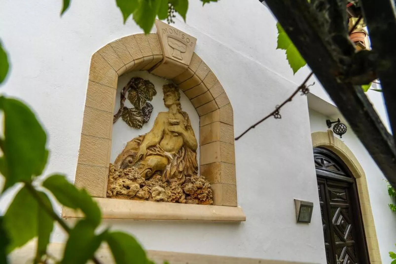 Holiday home, Stalos-Villa Giorgos-Exterior in summer