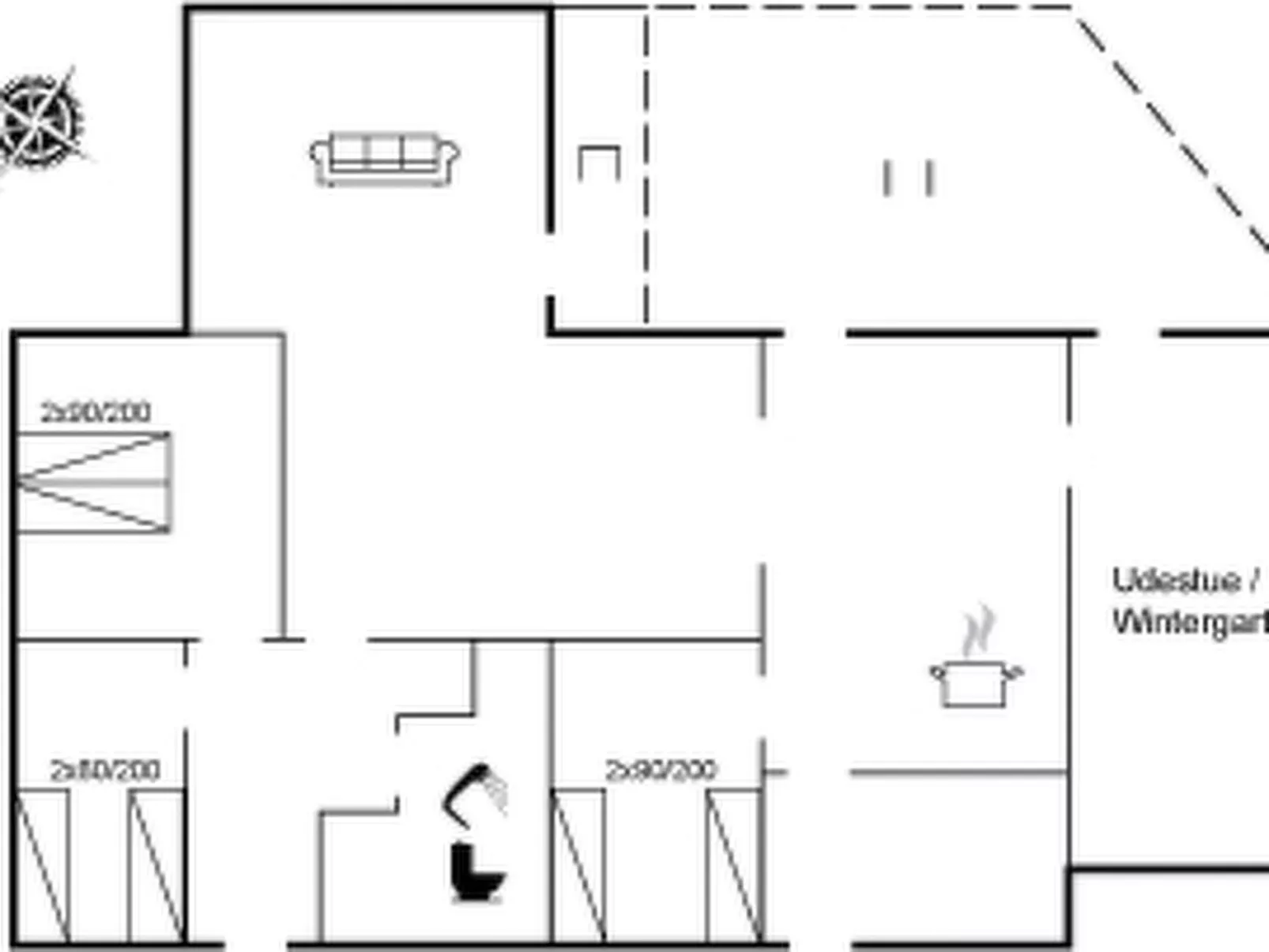 "Maksimilian" - 1.5km from the sea-Inside
