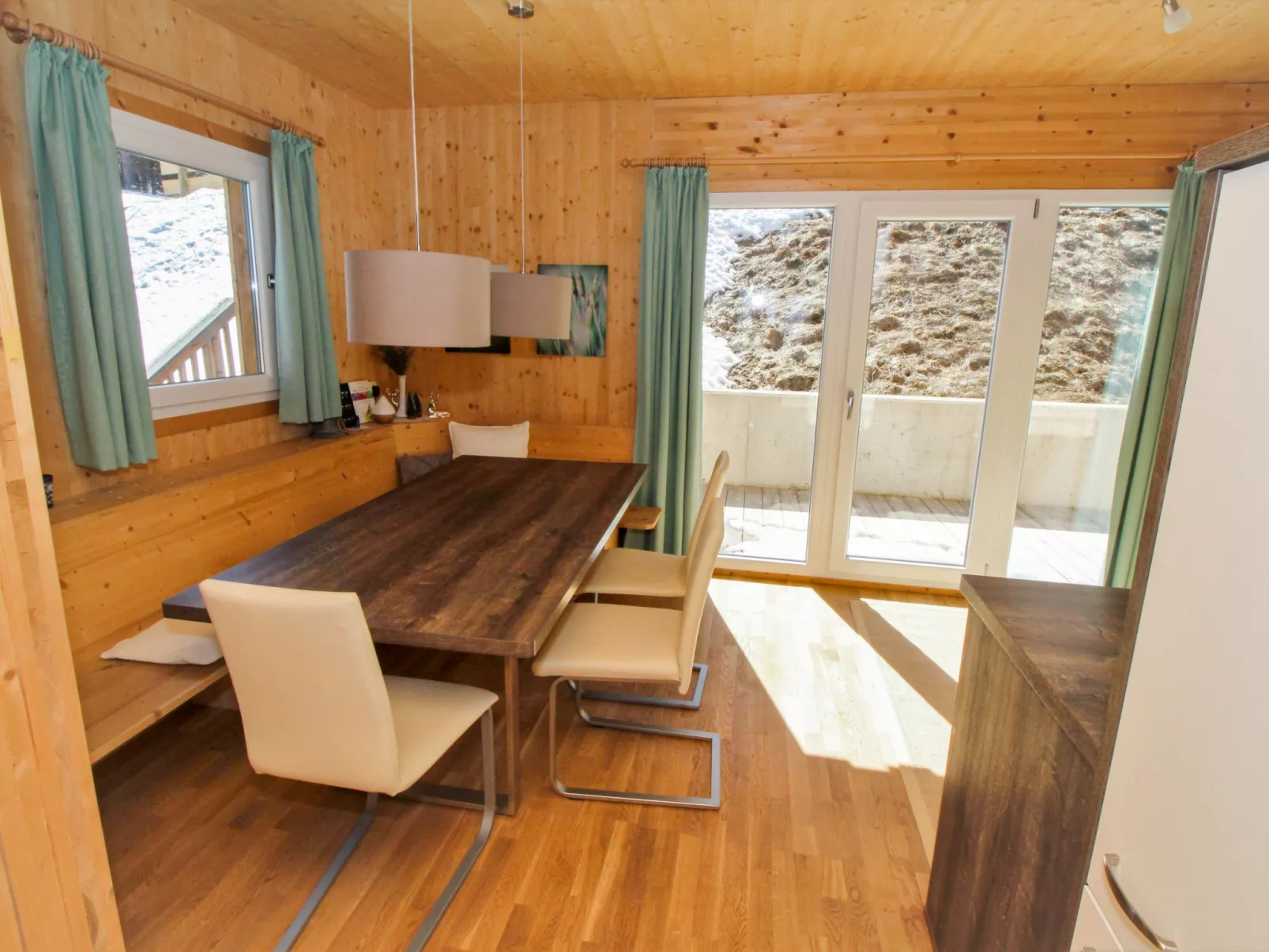 inside