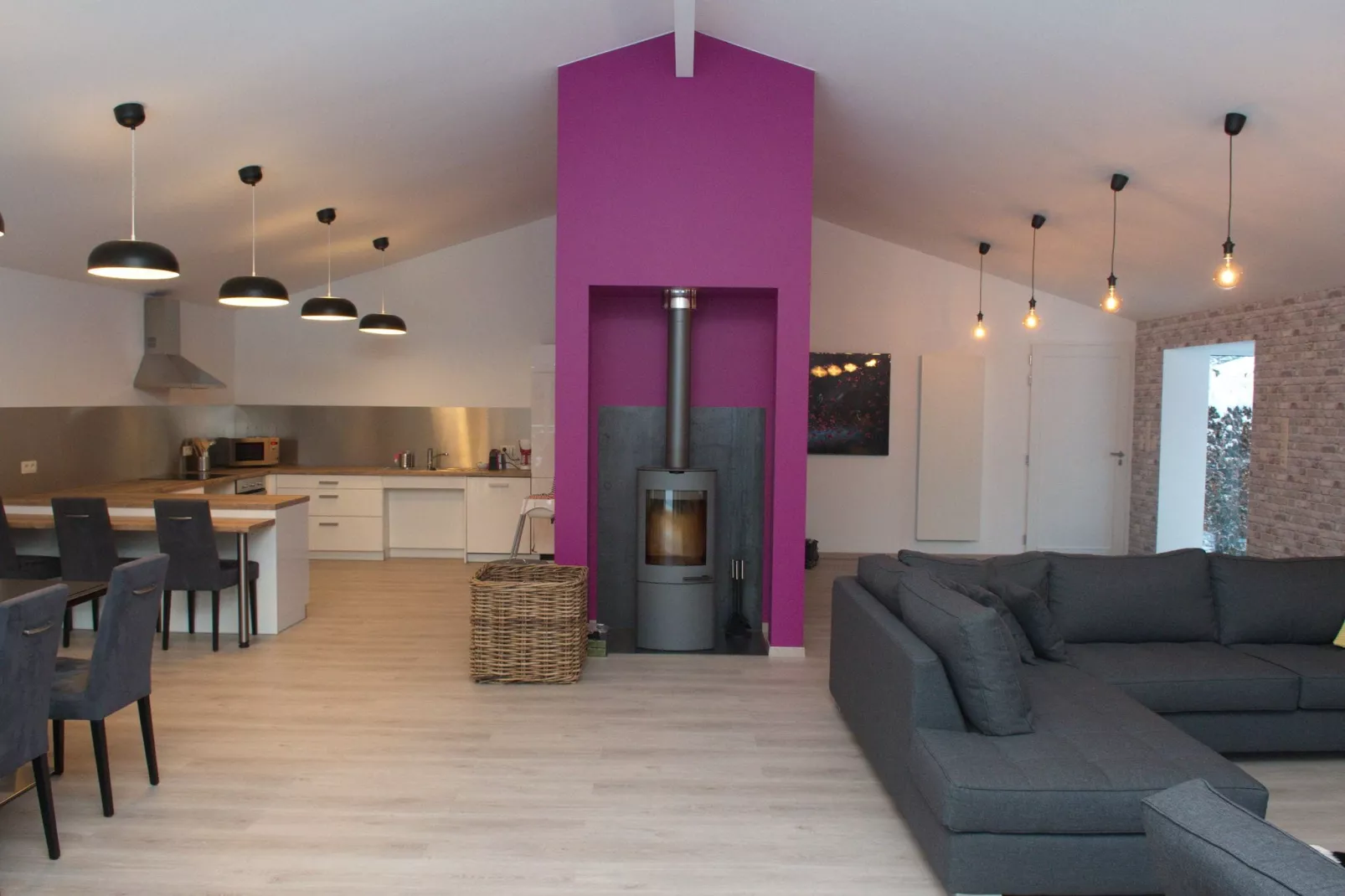 Chalet Bleu-Kitchen