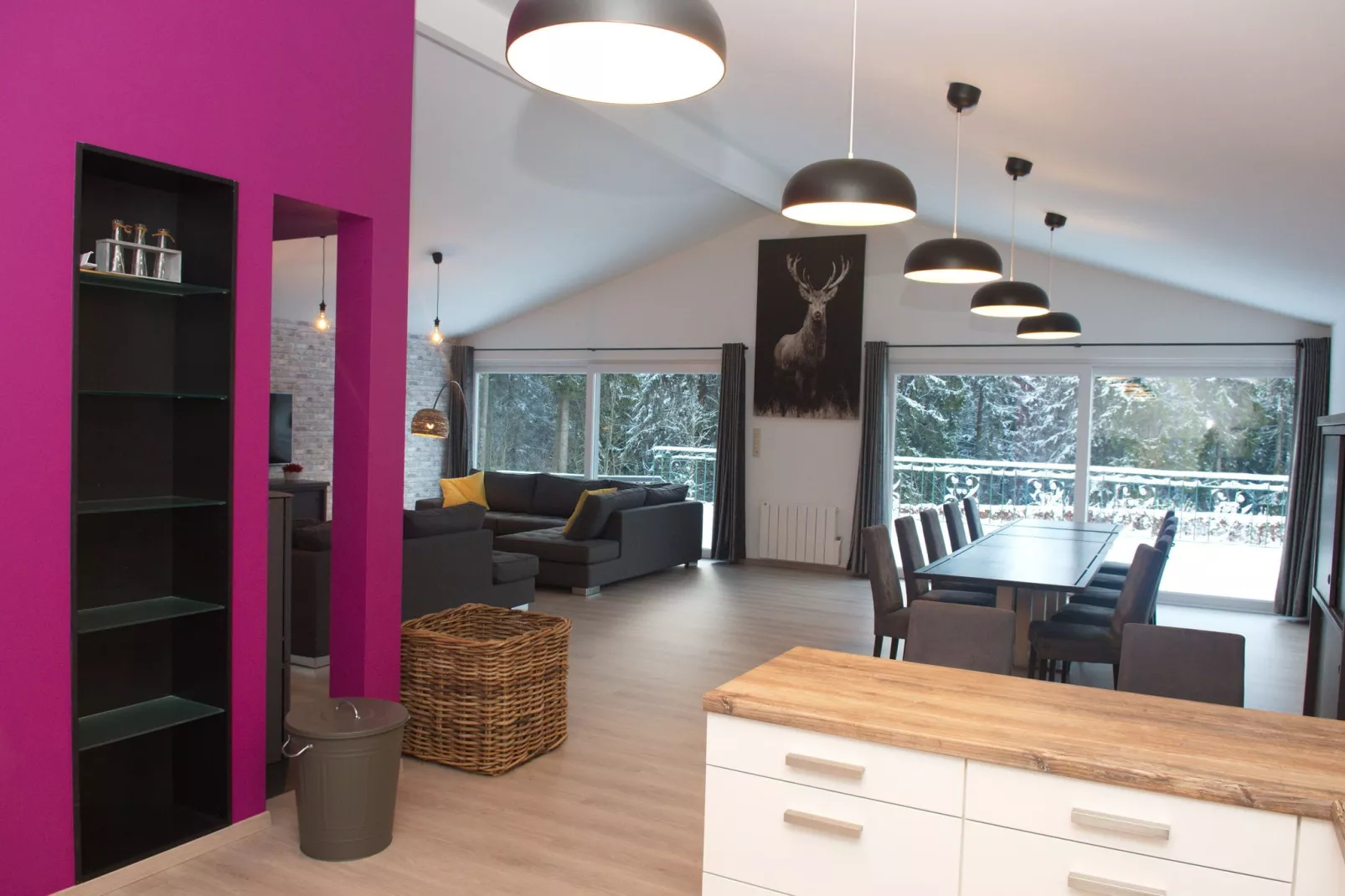 Chalet Bleu-Kitchen