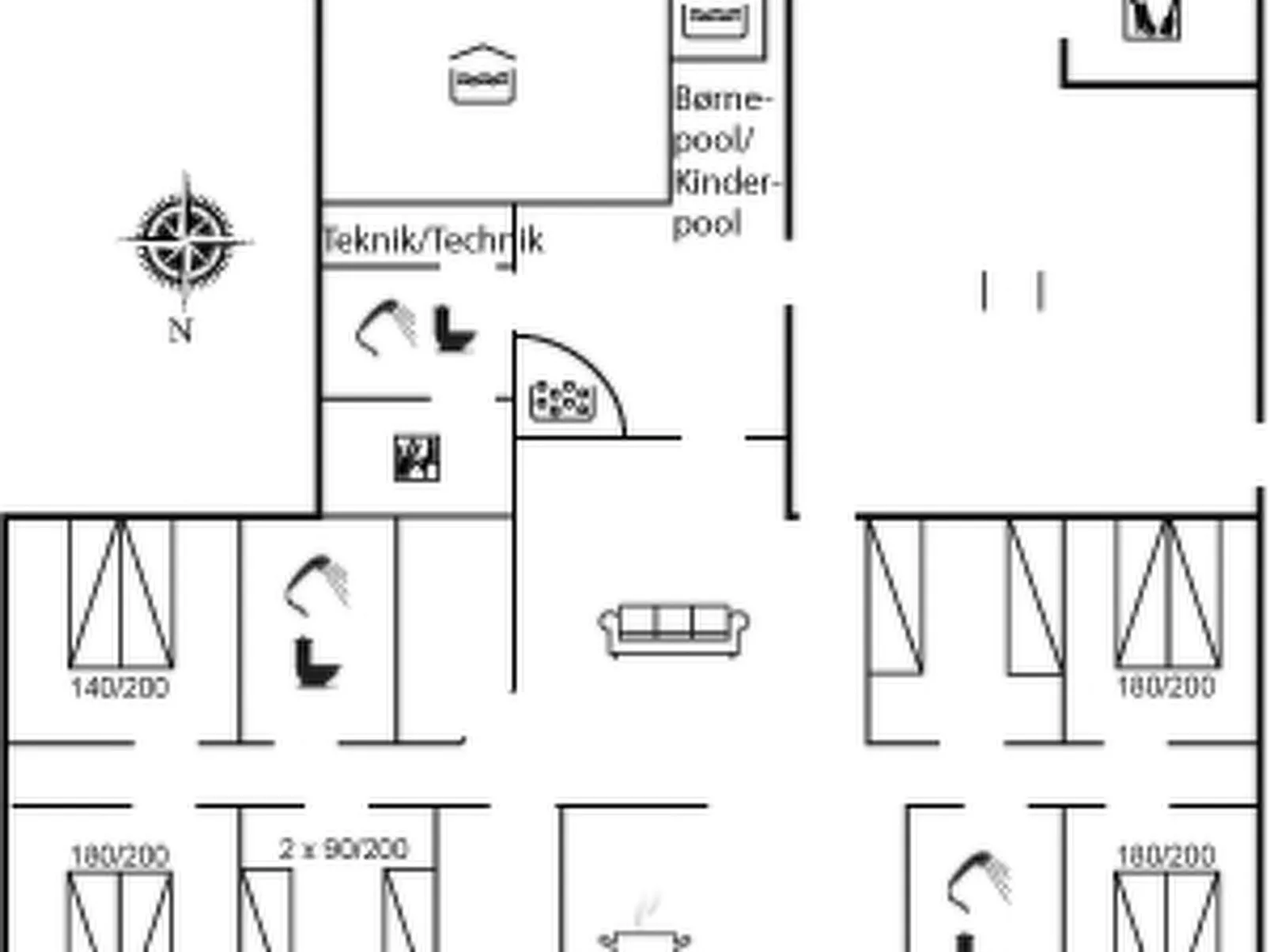 "Jorkin" - 1.8km from the sea-Inside