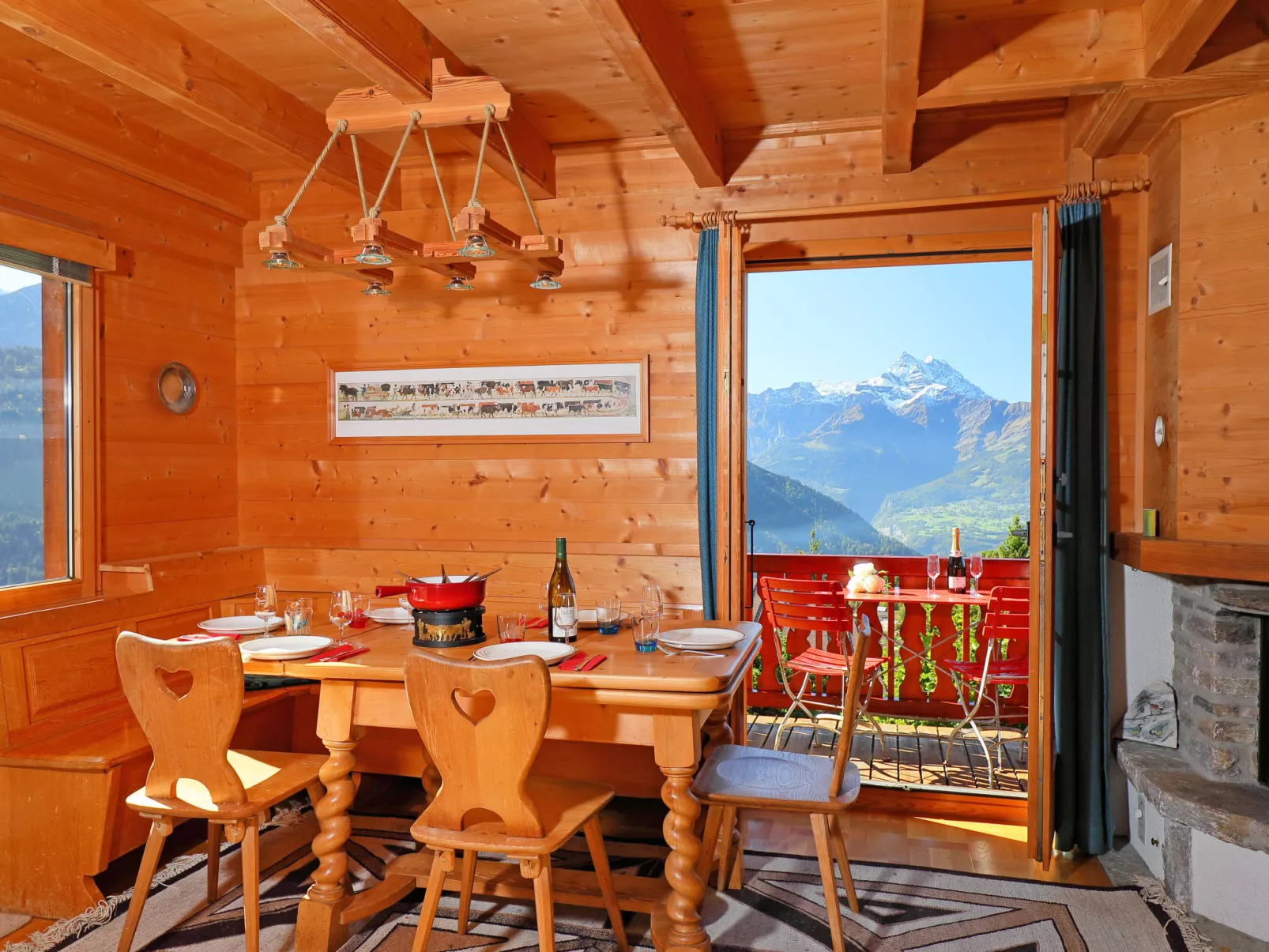 Chalet Zan-Fleuron-Inside