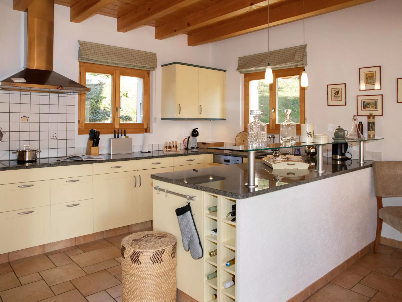 Chalet Petit Pont-Inside