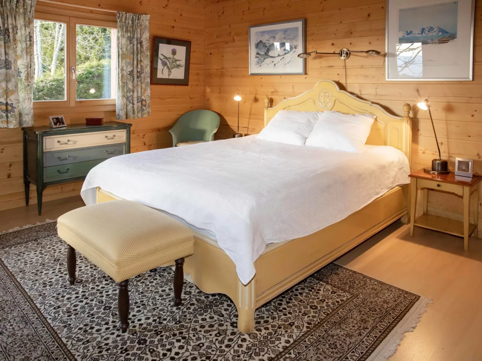 Chalet Petit Pont-Inside