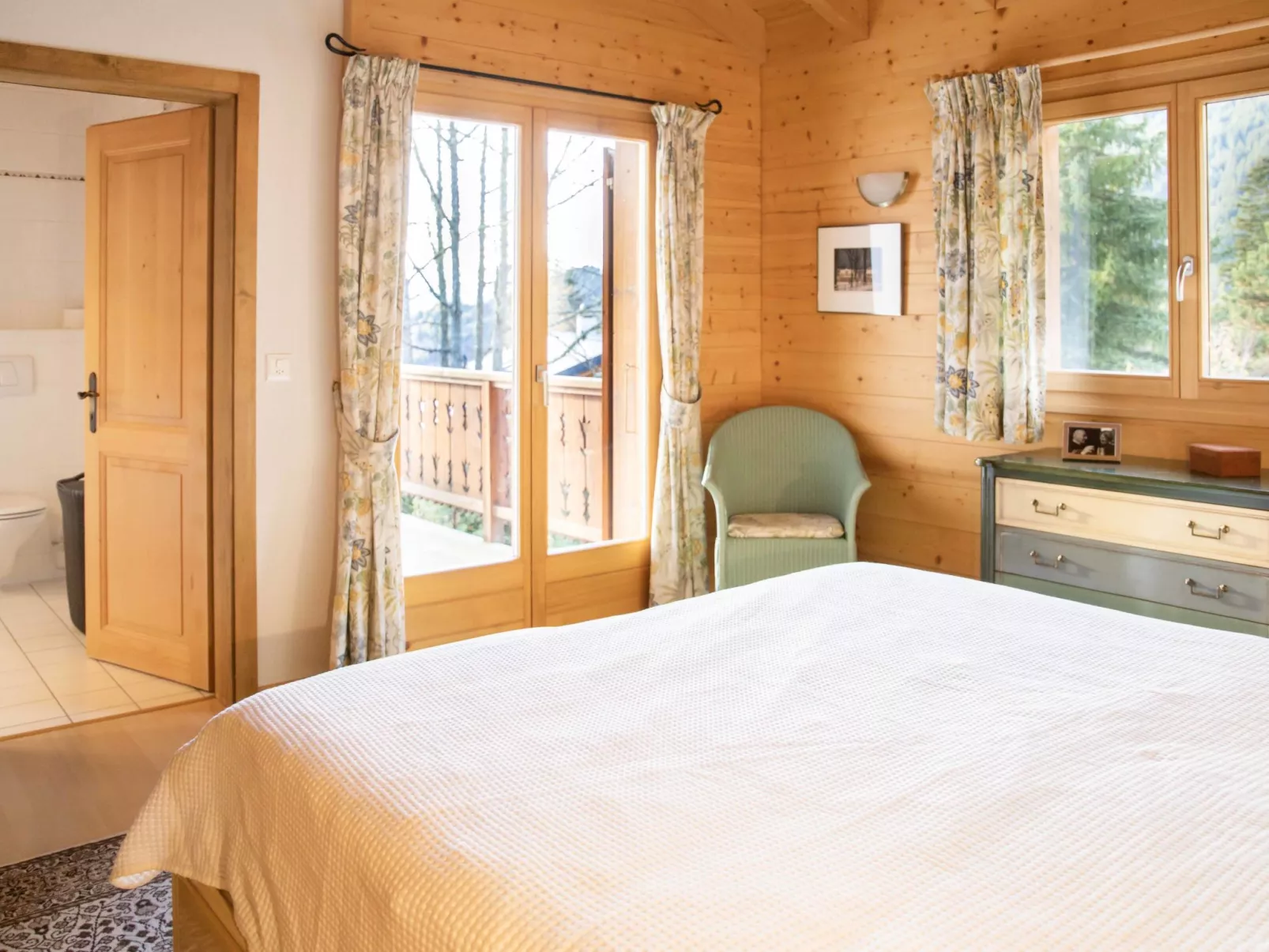 Chalet Petit Pont-Inside