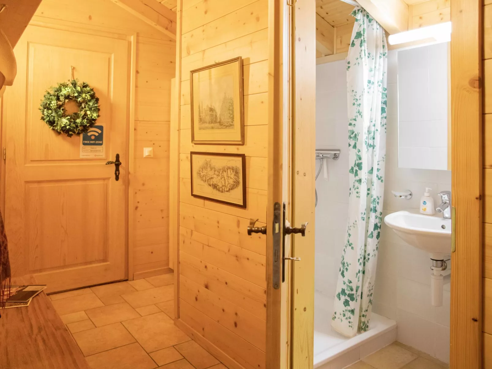 Chalet Petit Pont-Inside