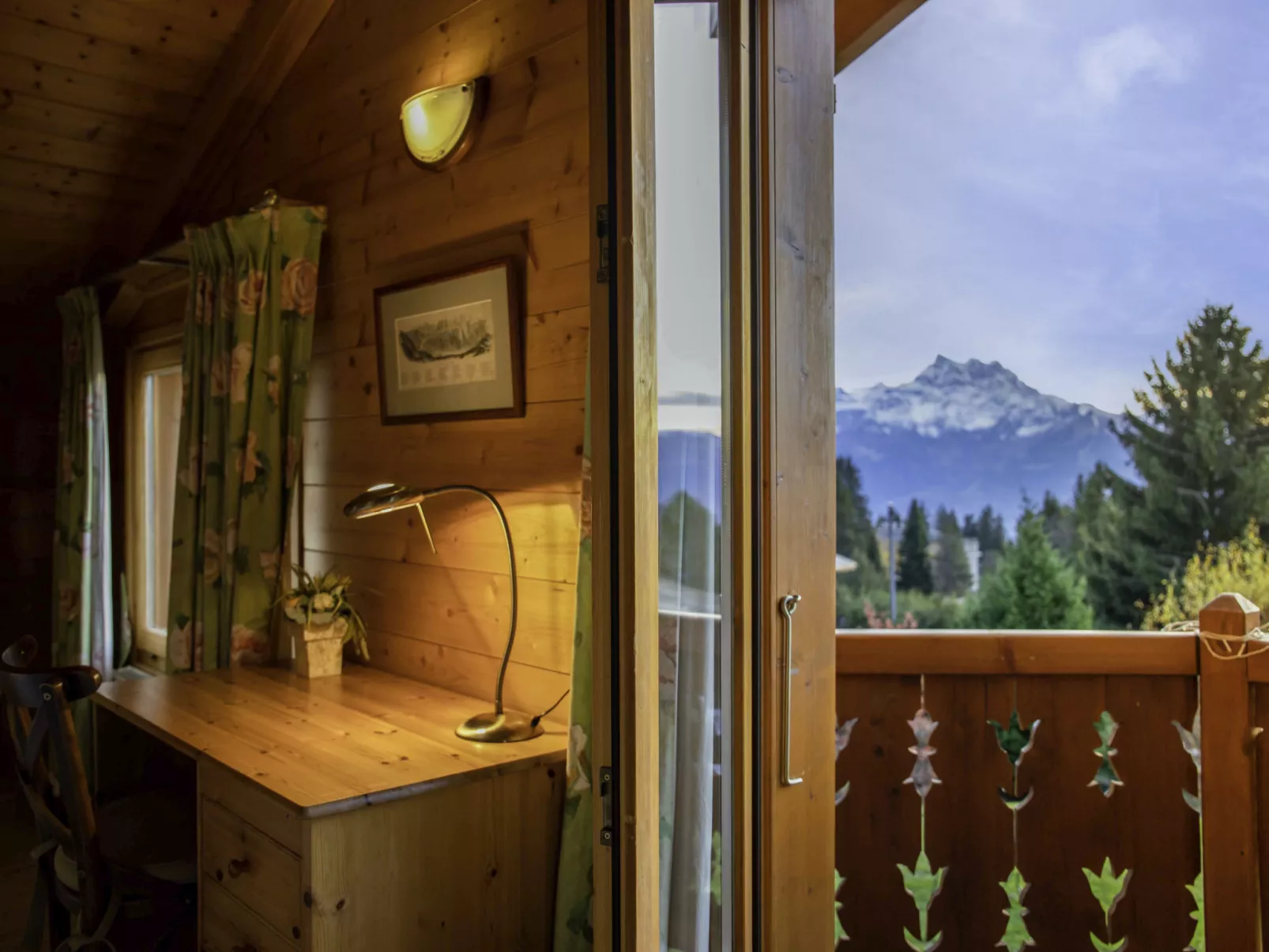 Chalet Petit Pont-Inside