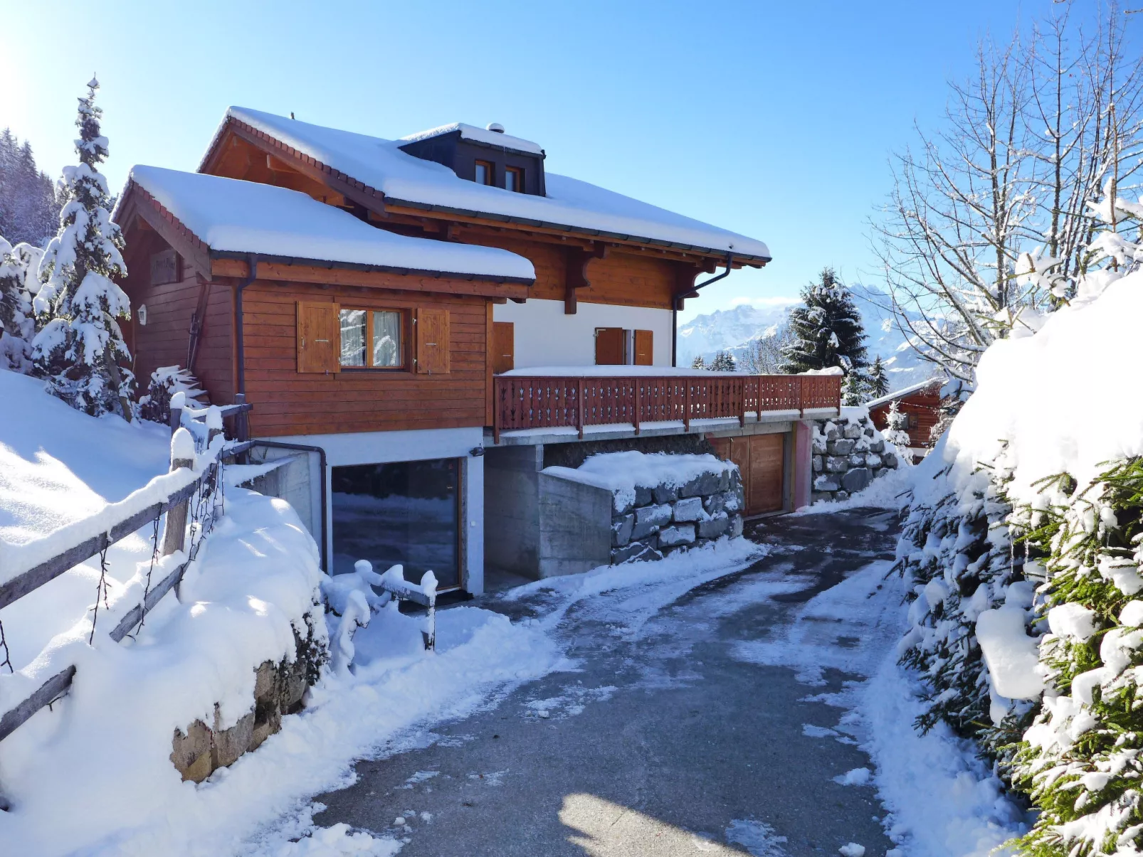 Chalet Petit Pont-Outside