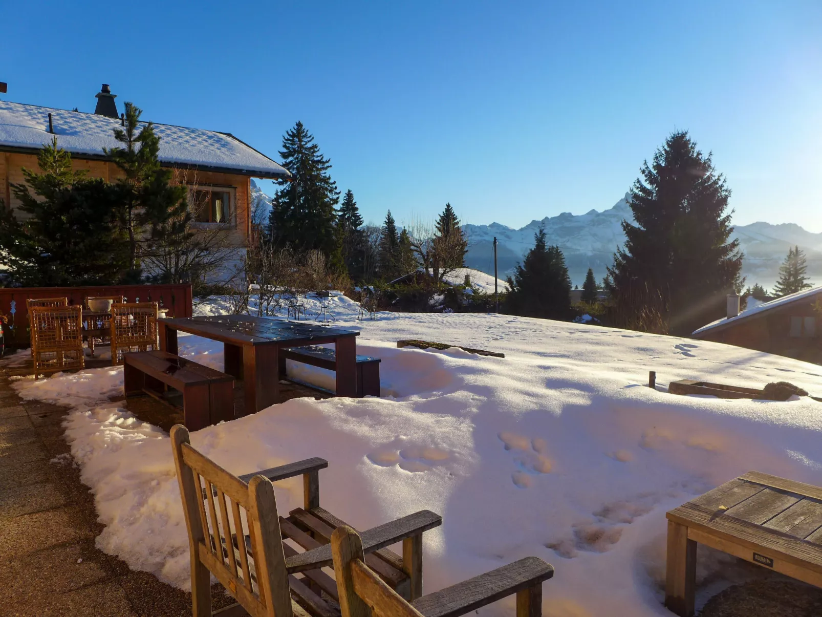 Chalet Petit Pont-Outside