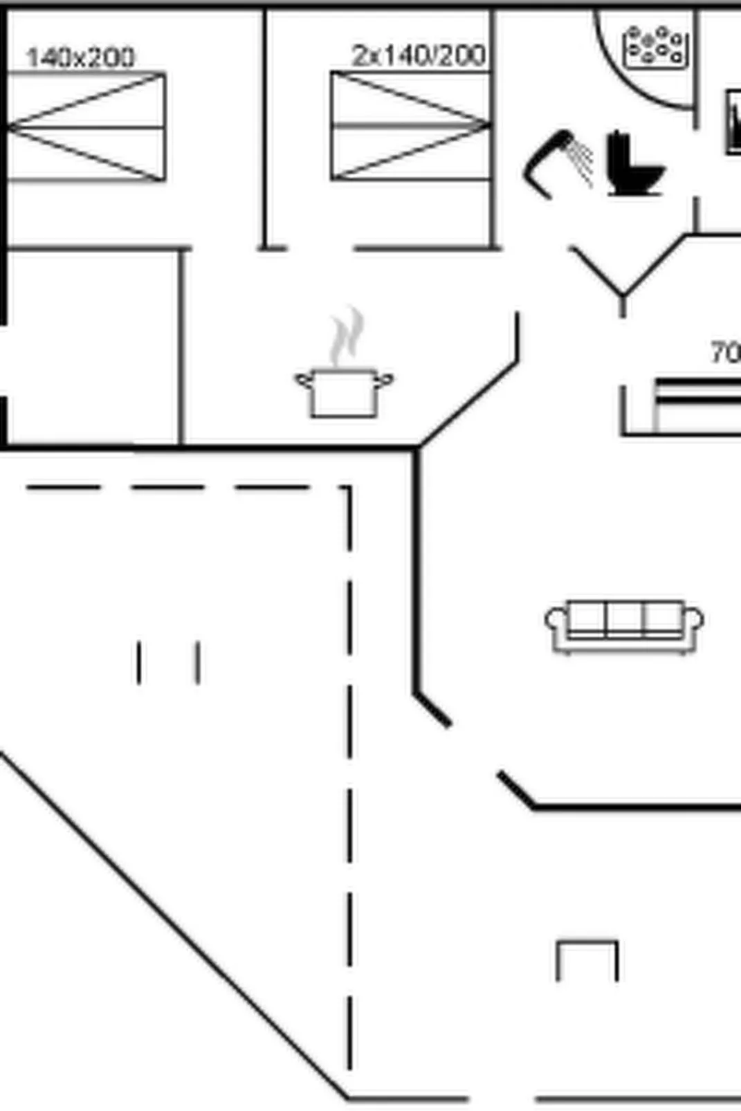 "Ebbeline" - 150m from the sea-Inside