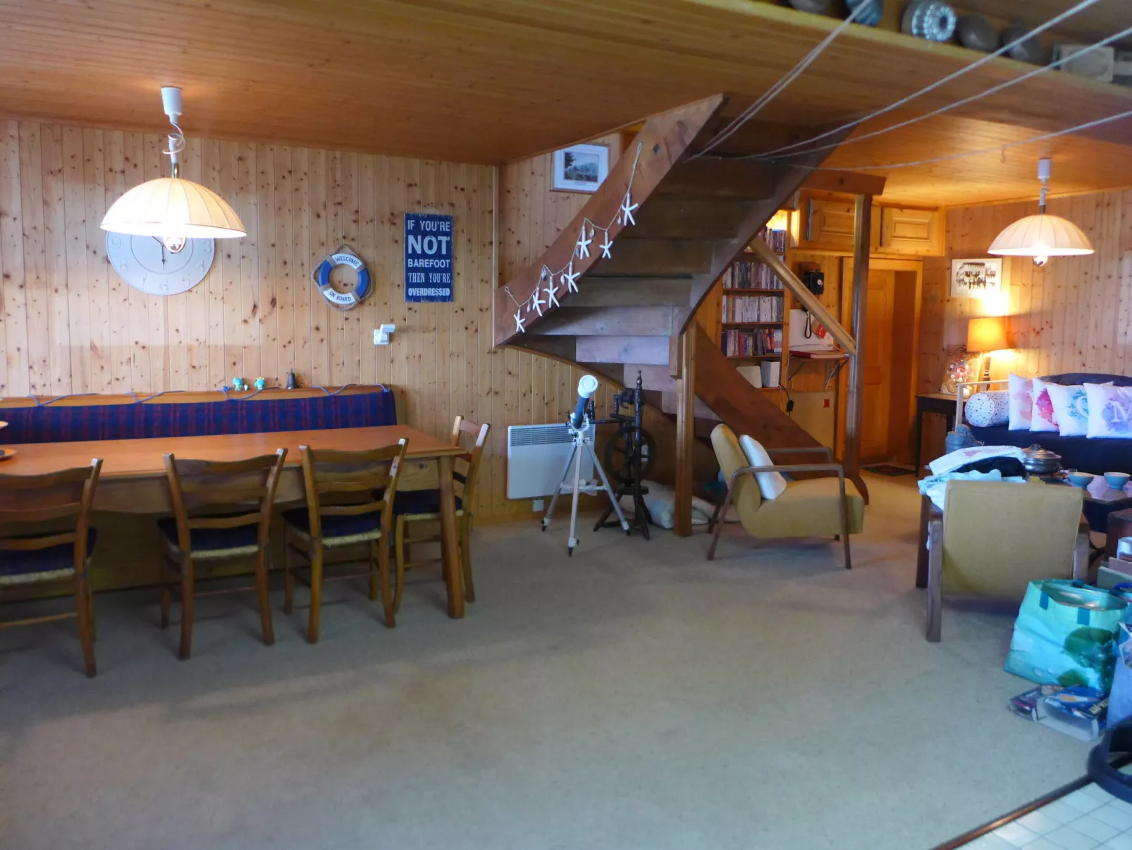 Le Cabanon-Inside