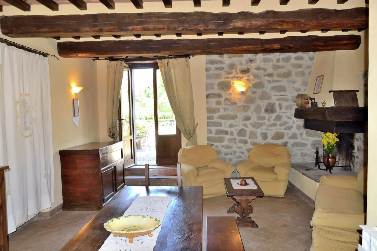 Villa Roseto-Living room