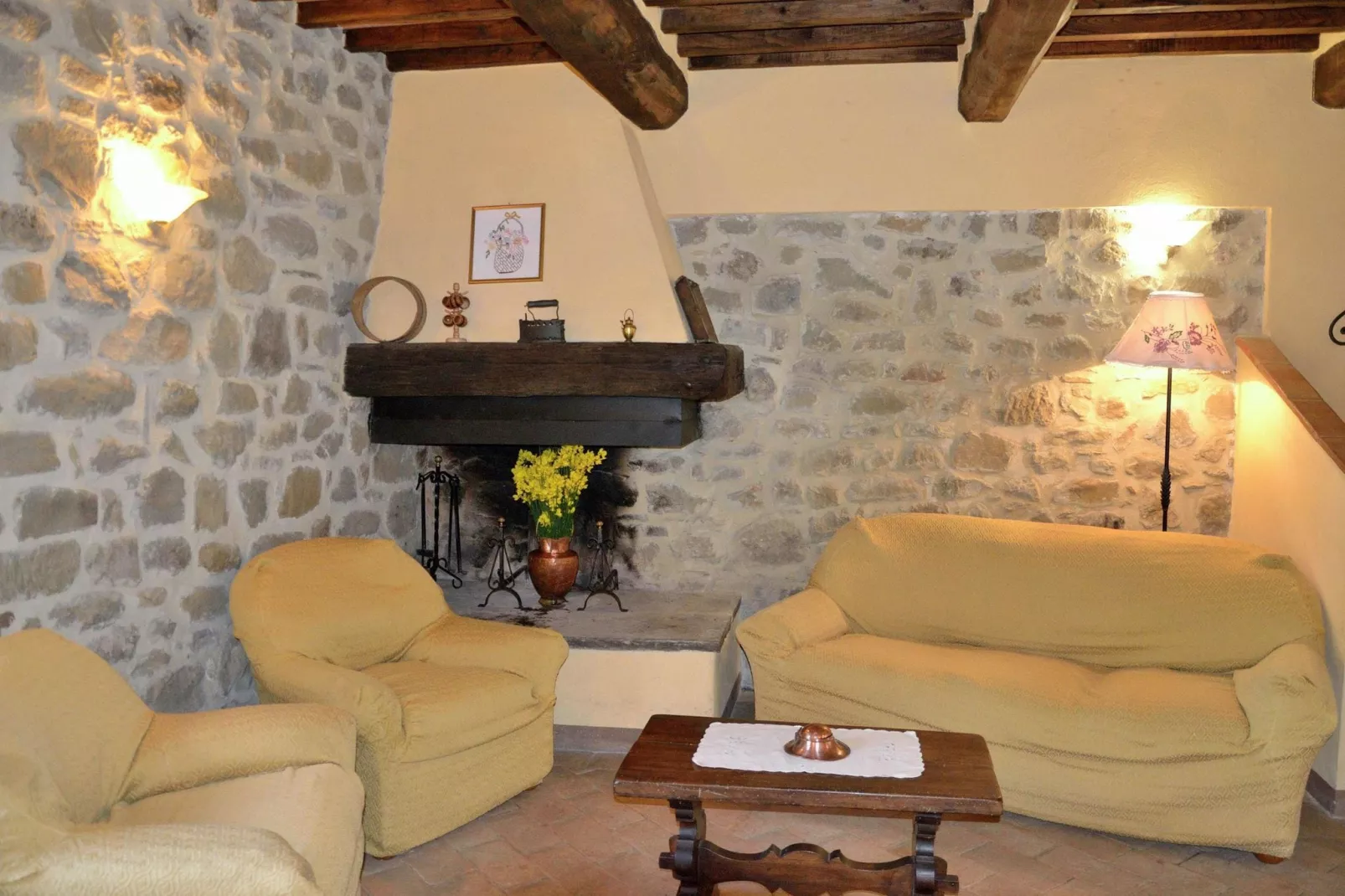 Villa Roseto-Living room