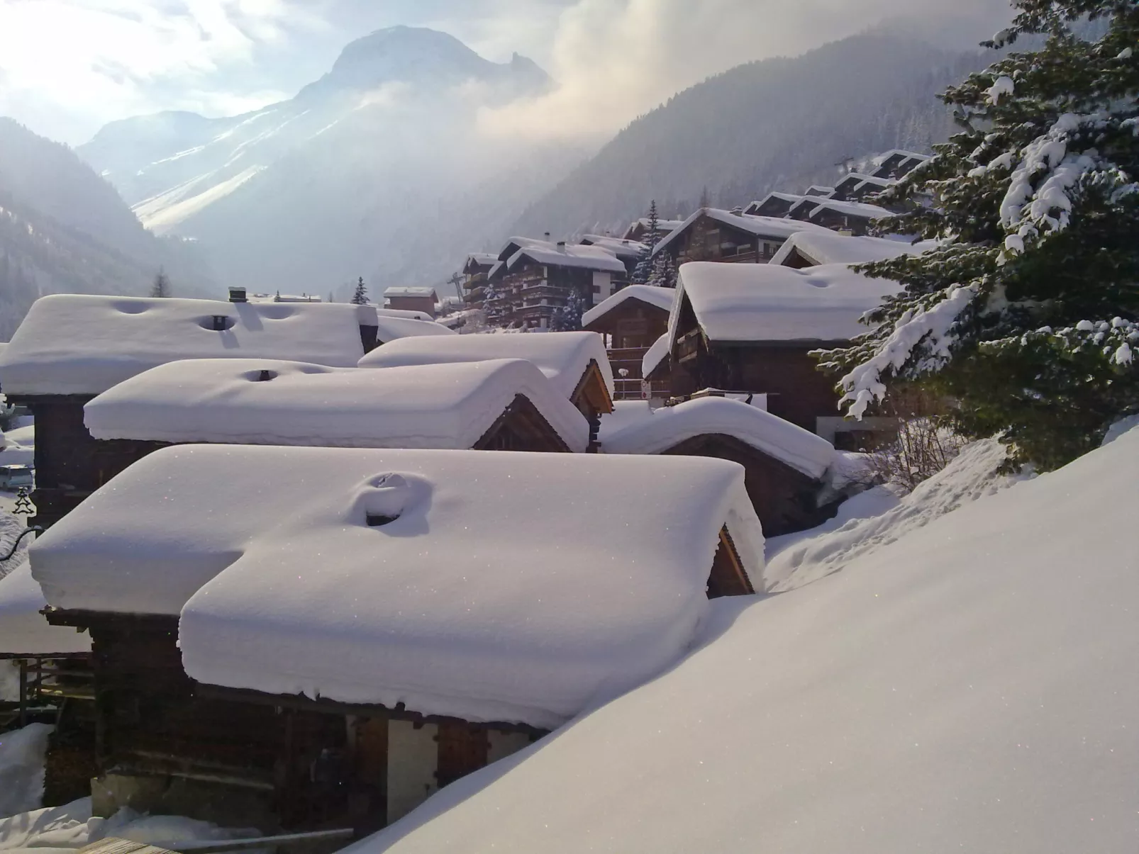 Chalet A Coeur-Outside