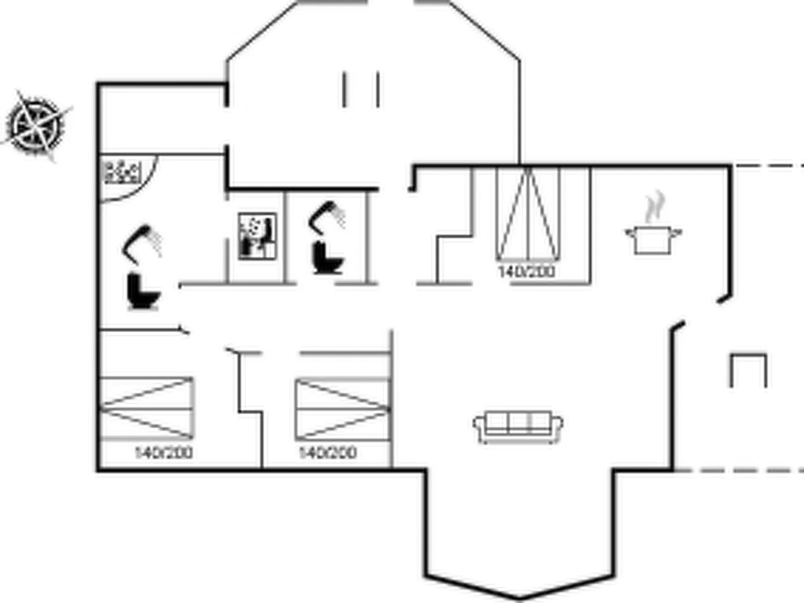 "Tjarko" - 150m from the sea-Inside