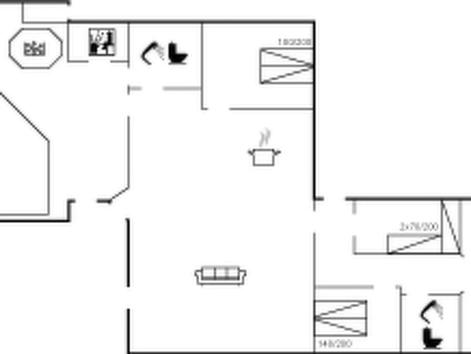 "Alli" - 800m from the sea-Inside