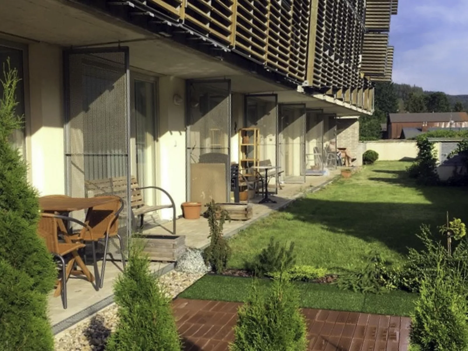 Čertovka U jelena-Outside