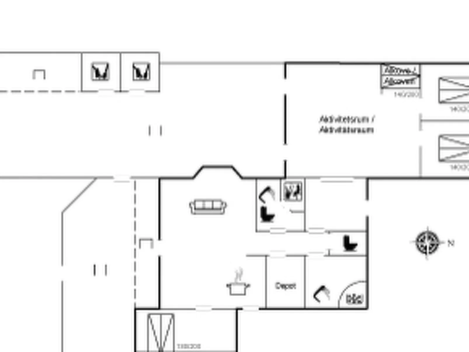 "Gustina" - 1.2km from the sea-Inside